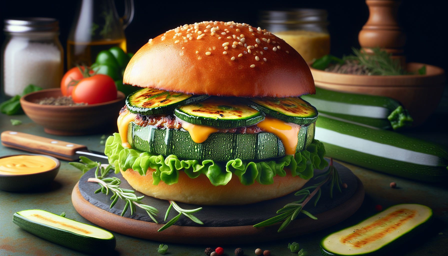 burger di zucchine